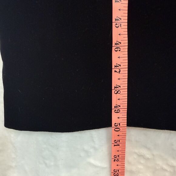 VTG Laura Ashley Dress 80s 90s Black Velvet Beaded Long Sleeve Midi 8 - Picture 9 of 13